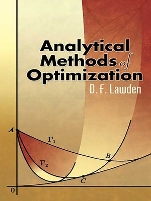 cover image of Analytical Methods of Optimization
